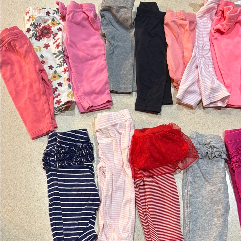 Baby Girl Leggings Assorted Colors